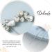 Bride Wedding Hair Pins - Silver Crystal Rhinestone Hair Accessories (Pack of 2) - Easedaily - Buy Online on SooperMarket.com