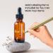 Amber Glass Dropper Bottles 1oz - Pack of 12 for Essential Oils and Serum - Buy Online on SooperMarket.com