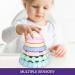 Silicone Stacking Toy for Teething | Fun & Interactive Developmental Toy (Pastel 1) - Buy Online on SooperMarket.com