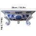Fruit Basket Bowl Fruit Bowl New Chinese Style Round Ceramic Fruit Plate Home Living Room Kitchen Decoration Retro Porcelain Fruit Dish Candy Bowl Fruit Bowls (Size : C) - Buy Online on SooperMarket.com