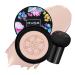 Ownest Mushroom Head Air Cushion BB Cream, Concealer Lasting Nude Makeup Moisturizing Pigment CC Liquid Foundation, Even Skin Tone Makeup Base Primer-Natural A-#Natural