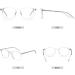 ZENOTTIC Vintage Round Glasses Frame - Retro Clear Lens Nerd Glasses for Women & Men | C4 Transparent - Buy Online on SooperMarket.com