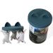 OHMO 2 Pack Dark Blue Cat Food Can Lids - Silicone Covers for 2.5 oz Cans (3 oz) | Small Size - Pet Food Can Lids - Buy Online on SooperMarket.com