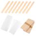 FOMIYES 200 STK Wax Paper Waxing Patients Mundspatula Wood Wax Stands Wax Wooden sticks Wooden sticks Small wax sticks waxing for women hair removal suite soft wax wax strips