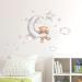 Cute Bears and Night Sky Wall Stickers for Kids' Room Decor - Moon, Stars, Clouds - Nursery Wall Decals - Buy Online on SooperMarket.com