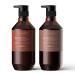 Theorie Amber Rose Hydrating Shampoo 800ML - Refresh & Hydrate with Rose, Jasmine & Amber Scent - For Color & Keratin Treated Hair - Buy Online on SooperMarket.com