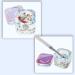 Harilla Nail Art Dish with Lid Bowl Cup Holder Glassware Tools Nails Liquid Powder Containers Nail Art Tools for Home Salon Clear - Buy Online on SooperMarket.com