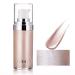 Yeweian Face Body Luminizer, Liquid Highlighter Makeup, Face Body Shimmer Glow Illuminator, Bronzer Smooth Shine Shimmer Liquid Foundation, Waterproof Moisturizing Body Highlighter (01#Pearl White)