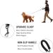 Reflective 65FT Dog Training Lead Rope for Hiking & Walking | Nylon Long Recall Leash with Comfortable Handle - Buy Online on SooperMarket.com