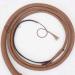 LB'S WHIP Indiana Jones Style 4ft 8 Plait Natural Tan Brown Cowhide Leather Bullwhip - Buy Online on SooperMarket.com