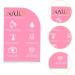 Folpus Nail Art Display Board Lightweight False Nail Tip Showing Holder - Buy Online on SooperMarket.com