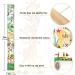 Kids Height Chart - Canvas Growth Chart for Baby with Forest Animal Theme - 79 x 7.9 Inches - Buy Online on SooperMarket.com