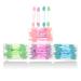 Buy 5 Packs of 100PCS Professional Double Head Eyeshadow Brushes - Multicolor Disposable Makeup Tools (Blue) - Fast International Shipping - Buy Online on SooperMarket.com