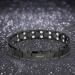 Men's Pure Titanium Magnetic Bracelets - Double Powerful Magnets, Eliminate Static Electricity - Black Bracelets - Buy Online on SooperMarket.com