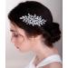 Chargances Lavender Crystal Bridal Hair Comb - Handmade Rhinestone Hair Clip for Bride, Wedding, Prom - Fashion Hair Accessory - Buy Online on SooperMarket.com