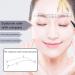 Adjustable Eyebrow Ruler - Accurate Positioning Stainless Steel Brow Measuring Tool | Gold Design | Perfect for Precision Grooming - Buy Online on SooperMarket.com