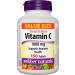 Webber Naturals Apple Cider Vinegar Capsules 500 mg 240 Count & Vitamin C Timed Release 1 000 mg 150 Tablets For Bones Teeth Immune and Antioxidant Health Vegetarian - Buy Online on SooperMarket.com