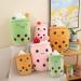 Bubble Tea Plush Pillow - Giant 50cm Boba Stuffed Animal Toy for Boba Lovers - Buy Online on SooperMarket.com