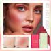 Lovelycat On-the-Go Makeup Blush Stick Tinted Moisture Stick Shadow Lips Cheek Blusher Creamy Makeup Long Lasting Natural Nude Makeup for All Skin (red) - Buy Online on SooperMarket.com