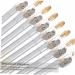 Mikinona 10pcs Pencil Sharpener Eyebrow Pencil Smooth Eyeliner Pencil Eye Shadow Pencils 2 in 1 Eyebrow Brush - Buy Online on SooperMarket.com