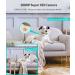 NETVUE 1080P FHD WiFi Pet Camera | Indoor Security Camera with 2-Way Audio, Night Vision, AI Human Detection | Cloud Storage/TF Card | Black - Buy Online on SooperMarket.com