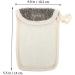 Baluue 4pcs Black Linen Soap Bag Bar Soap Bag Shower Foaming Bag Portable Soap Pouch Bar Soap Pouch Flax - Buy Online on SooperMarket.com
