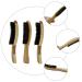 Shop Angoily 3-St Bartbrush Combs for Men | Wild Boar Bristle Beard & Hair Care Tools - Buy Online on SooperMarket.com