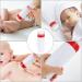 2pcs Portable Baby Talcum Powder Puff Dispenser Bottle - Mini Cosmetic Glitter Jar for Home & Travel - Buy Online on SooperMarket.com