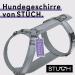 STUCH Dog Harness - Adjustable Padded Nylon Harness for Small Medium & Large Dogs - Gray XXS - International Shipping Available - Buy Online on SooperMarket.com