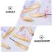 HAPINARY 6pcs Eyeliner Empty Tube Gold Lip Gloss Mascara Wands Mascara Tubes Makeup Dispenser Bottle DIY Abs - Buy Online on SooperMarket.com