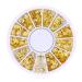 200 Count/pack 3d Gold Metal Nail Studs Stickers Glitter Nail Art Charm Kit Mixed Accessories for Women Girl Diy Nail Design Jewelry Craft Decoration Sea Series Ocean