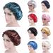 Women Satin Silk Sleeping Hat - Black Shower Cap for Lady Night Hair Care - Buy Online on SooperMarket.com
