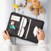 Luxdag Changing Bag with Zip - Stylish Dark Gray Diaper Bag for On-the-Go - Compartments for Diapers & Wet Wipes - International Shipping Available - Buy Online on SooperMarket.com