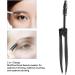 Verdant Touch Mini Slant Tweezer 2 in 1 Multifunctional Eyebrow Tweezer with Comb Slant Tip Mini Grooming Tool for Eyebrows Facial Hair Eyelashes Black - Buy Online on SooperMarket.com