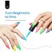 beetles Gel Polish 6 Pcs Neon Hot Pink Glitter Nail Set Green Blue Shimmer Summer Cursh Nail Design Gel Nail Soak Off Nail Lamp Cured Manicure Kit for Women Girls A-Summer Crush - Buy Online on SooperMarket.com