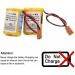 Buy EVASEN 4-Pack 6V 2200mAh Replacement Battery A98L-0031-0011 with Brown Plug - International Shipping Available - Buy Online on SooperMarket.com