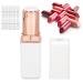 10 Refillable Empty Lipstick Tubes - DIY Lip Balm & Cosmetic Sample Containers for Girls - Buy Online on SooperMarket.com