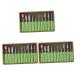 Beavorty 3 Sets nails kits electric nail filer Cuticle Drill Bits Nail Drill Replacement Bits nail file electric nail drill bit brush Gel Nails Bit Nail Art supplies manicure polisher 5x1cmx3pcs Greenx3pcs