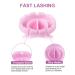 Eyelash Extension Glue Rings 100PCS - Disposable Fanning Cups - Pink MEKK Lash Supplies - Buy Online on SooperMarket.com