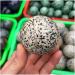 Crystal Meditation Healing Natural Speckled Stone Crystal Ball as a Wedding Decoration Furniture Decoration Meditation Crystal - Buy Online on SooperMarket.com