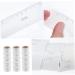 NOLITOY 50pcs Professional Eyebrow Ruler Brow Mapping Pen Eyebrow Stencils Eyebrow Line Major Makeup Tools - Buy Online on SooperMarket.com