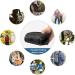 Waterproof Reusable Rain Boot Overshoes | Anti-Snow Shoe Covers for Men & Women | Black X-Large - Buy Online on SooperMarket.com