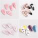 30 Colorful Flower Nail Art Stickers - Self Adhesive Decals for DIY Manicure Decorations - Floral Bow Tie, Daisy, Heart Designs - Nail Art Supplies for Women and Girls - Buy Online on SooperMarket.com