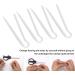 Pack of 10 Flexible Type R Hearing Aid Tubes - BTE Earmold Replacement Acoustic Tubes (3.1 x 2.0 mm) - Buy Online on SooperMarket.com