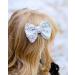 Love Fairy Fashion Bow Hairpin Sequins Hair Clip | Multicolor Options | for Children and Women (Silver) - Buy Online on SooperMarket.com