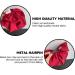 Hair Bow Large Red Hair Bow Hair Clip Hair Bows Bows for Hair Hair Bows for Women Black Bows Hair Ribbons Bow Hair Barrettes French Barrette Hairpin Hair Accessories for Thick Curly Hair - Buy Online on SooperMarket.com