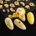Duduikalor 5D Sunflowers Nail Stickers - Self-Adhesive Decals for Acrylic Nail Art - Buy Online on SooperMarket.com