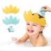 Sobotoo Baby Shower Cap Soft Adjustable Baby Hair Washing Shield Visor for Washing Hair Shower Bathing Protection Bath Set for Baby
