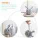 FRCOLOR 6 Pcs Bath Flower Sponge Set for Body Cleaning - Natural Shower Scrubber Mesh Pouf with Cartoon Grey Design - Buy Online on SooperMarket.com