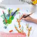 Dual Tip Brush Marker Set - 36 Vibrant Colors for Adult Coloring and Hand Lettering - Buy Online on SooperMarket.com
